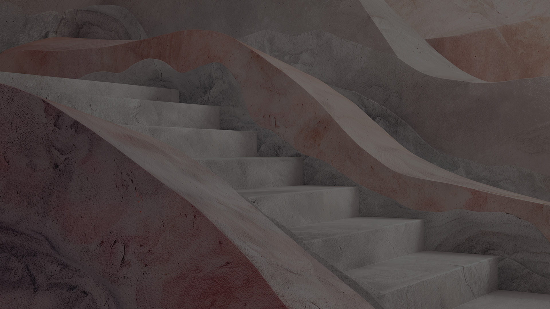 Abstract image with stairs
