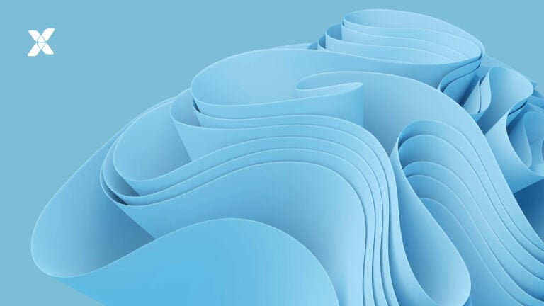 abstract blue waves