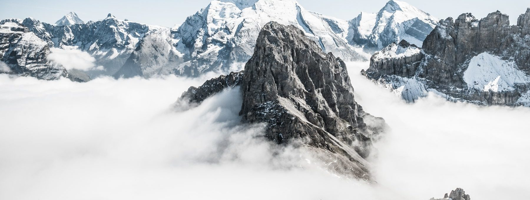 Image of snow covered mountains.
